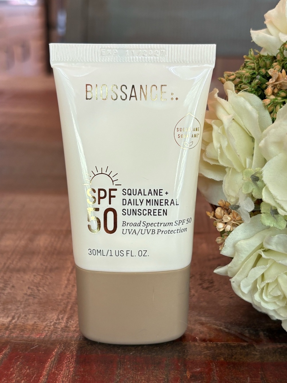 New BIOSSANCE Squalane + Daily Mineral SPF 50 SUNSCREEN ☀️